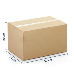 Hộp carton 30x20x20 cm