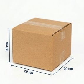 Hộp carton 20x20x10 cm