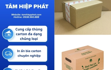 Báo giá thùng carton theo quy cách trực tiếp tại xưởng