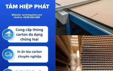 Cắt tấm carton theo kích thước yêu cầu số lượng ít và số lượng lớn