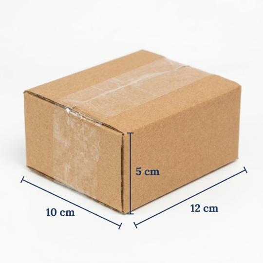 Hộp carton 12x10x5 cm