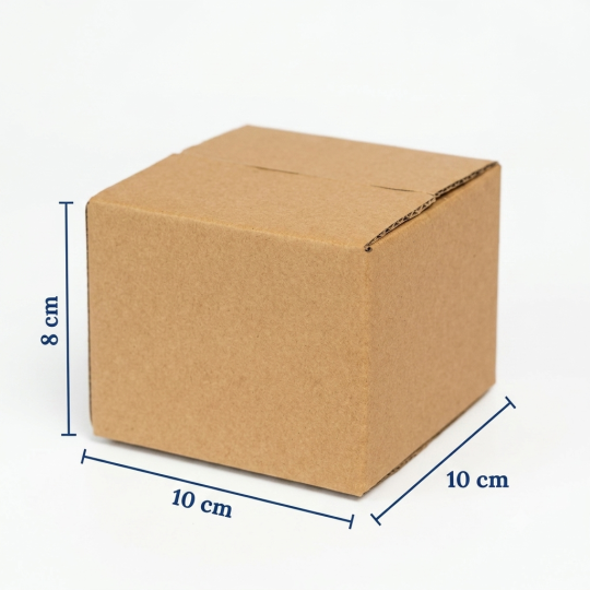 Hộp carton 10x10x8 cm