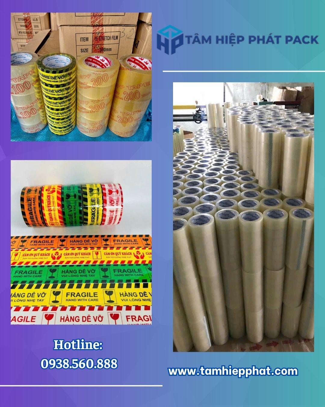 Xưởng bao bì TÂM HIỆP PHÁT tự hào là đơn vị hàng đầu chuyên sản xuất và phân phối bán buôn trọn gói các dòng phụ kiện đóng gói hàng hóa giá sỉ, đáp ứng chuẩn mực kỹ thuật khắt khe cho hàng ngàn xưởng sản xuất, kho thương mại điện tử và công ty logistics trên toàn quốc.