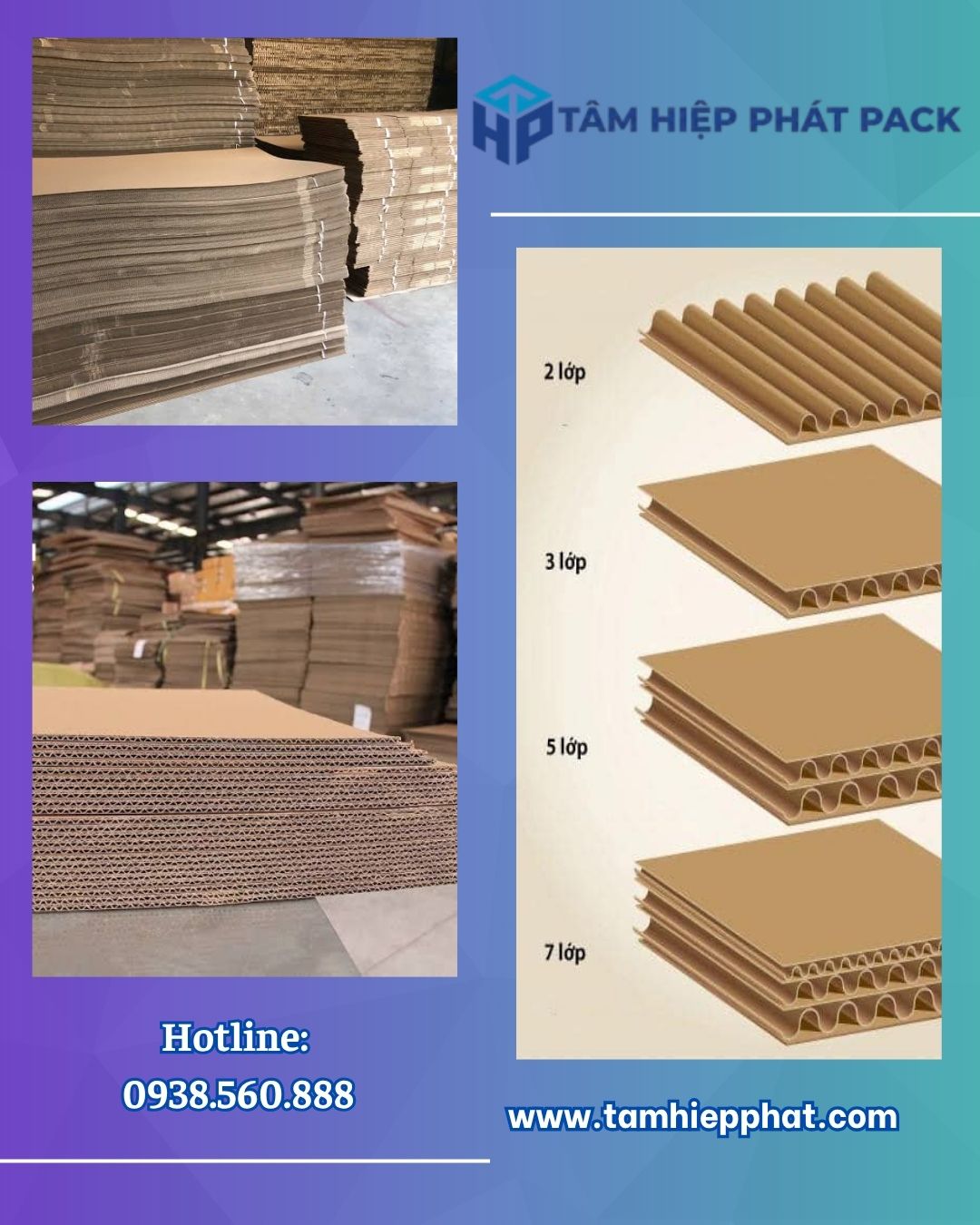 Mua từ xưởng sản xuất tấm carton giúp doanh nghiệp dễ dàng đặt đúng quy cách hơn so với việc chỉ lựa chọn các kích thước bán sẵn.