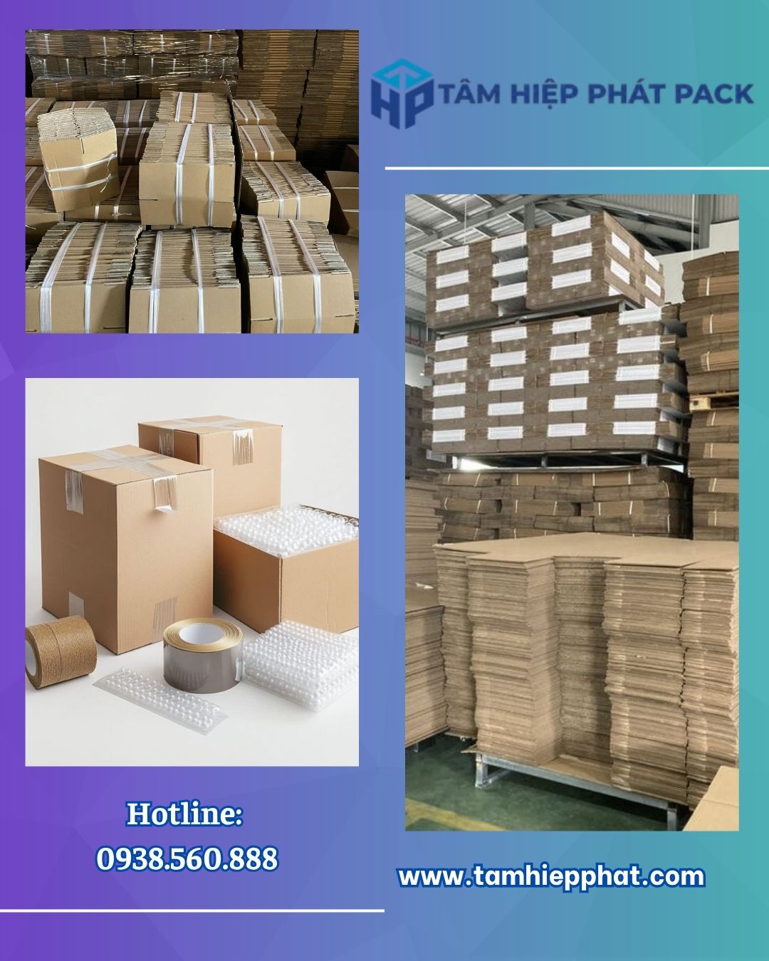Nếu doanh nghiệp đang tìm giải pháp đặt hộp carton theo yêu cầu, sản xuất theo đúng kích thước và lựa chọn số lớp phù hợp với hàng hóa, có thể liên hệ trực tiếp Công Ty TNHH Bao Bì Giấy Tâm Hiệp Phát để trao đổi nhu cầu sản xuất.