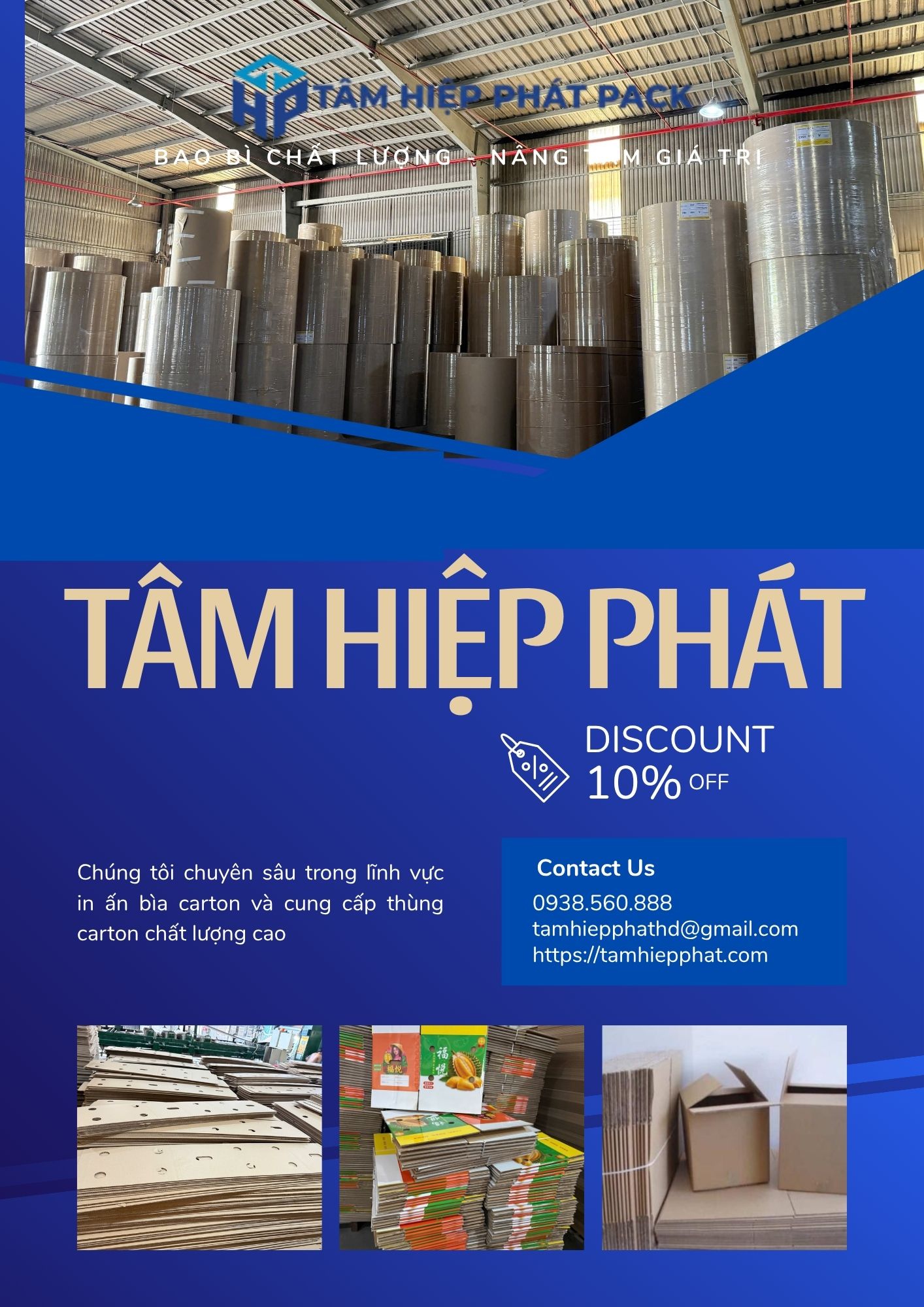 Trong hoạt động đóng gói, lưu kho và vận chuyển hàng hóa hiện đại, hộp carton 3 lớp đóng vai trò là giải pháp bao bì thiết yếu không thể thiếu đối với mọi doanh nghiệp, cửa hàng bán lẻ cũng như các shop online kinh doanh trên nền tảng thương mại điện tử.