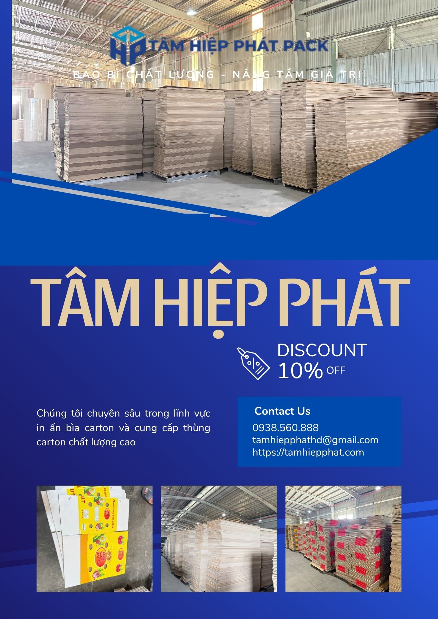 Trong các hoạt động đóng gói, lưu kho, chuyển nhà, di dời văn phòng cũng như vận chuyển hàng hóa xuất nhập khẩu, nhu cầu sử dụng các loại Thùng Carton kích thước lớn ngày càng gia tăng vượt trội.