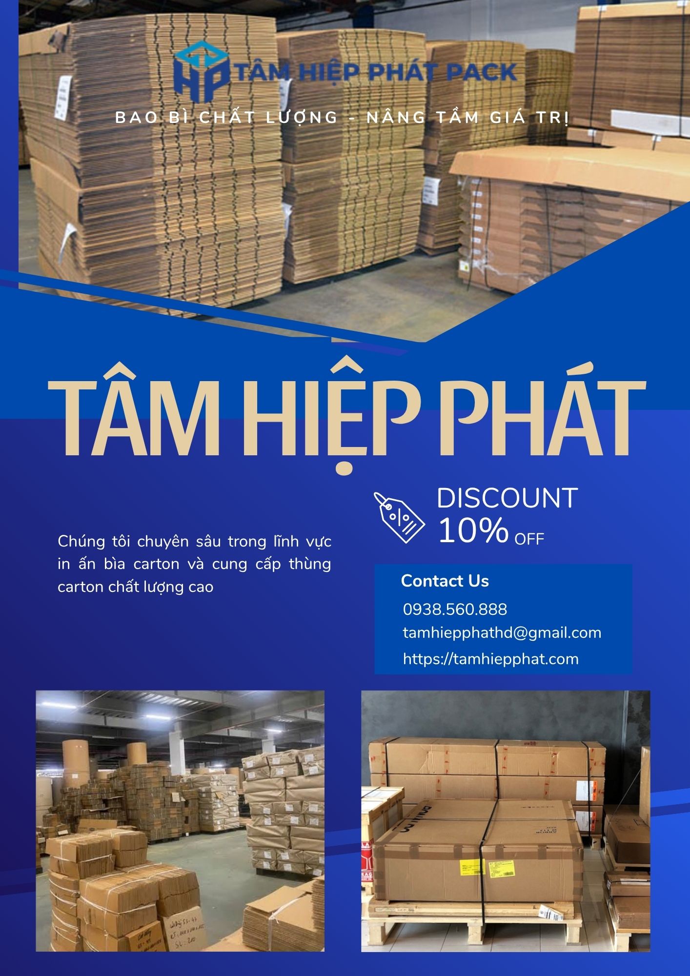 Đối với bàn ghế, tủ, kệ, mặt bàn, ván gỗ hoặc nội thất tháo lắp, doanh nghiệp nên ưu tiên thùng carton khổ lớn, thùng carton chịu tải cao được sản xuất theo đúng kích thước và trọng lượng thực tế của sản phẩm.