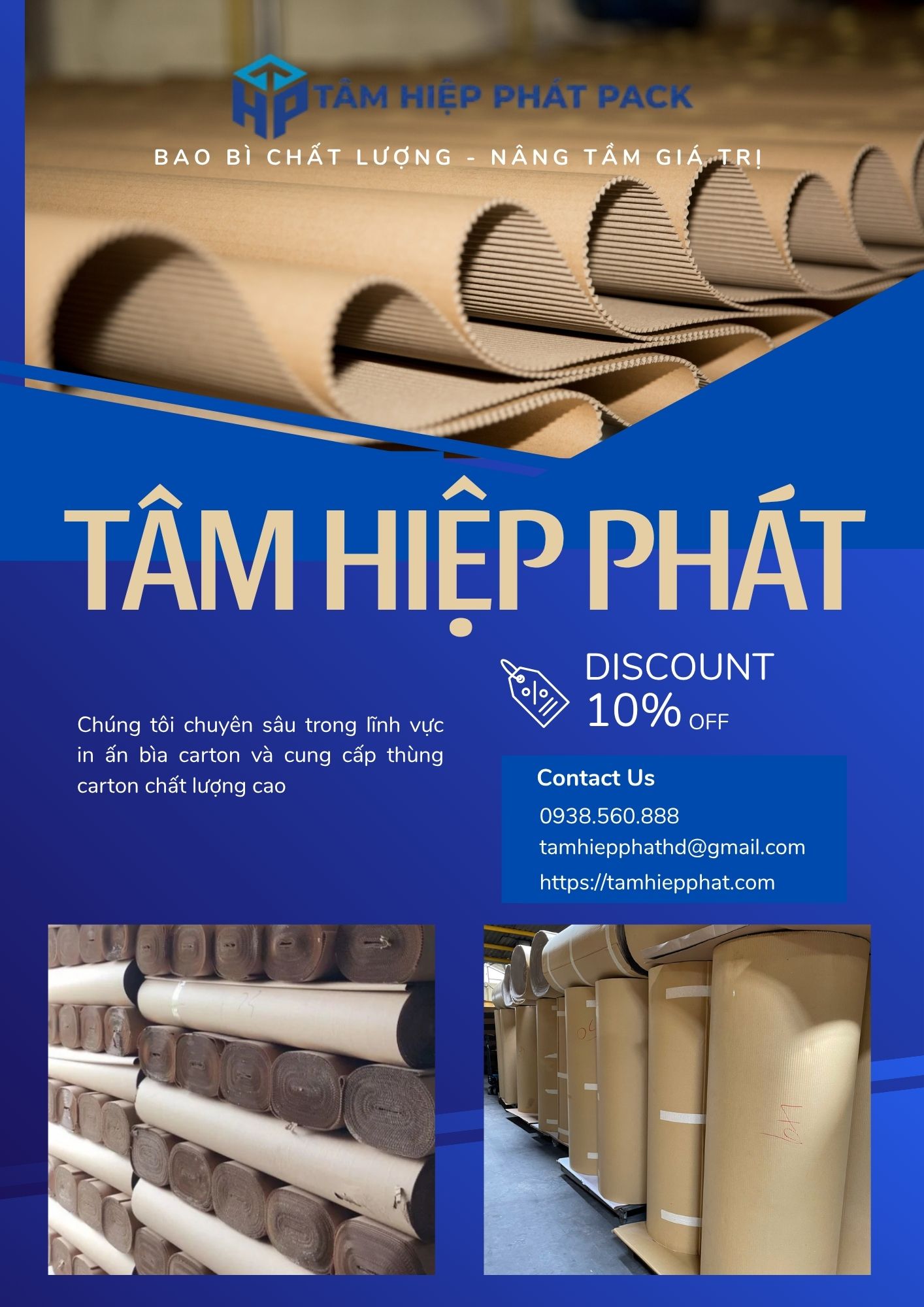 Cuộn carton 2 lớp giá sỉ đang được nhiều xưởng gỗ, kho hàng, đơn vị logistics và doanh nghiệp sản xuất lựa chọn để bọc hàng, lót sản phẩm, chống trầy xước và hạn chế va đập trong quá trình lưu kho – vận chuyển