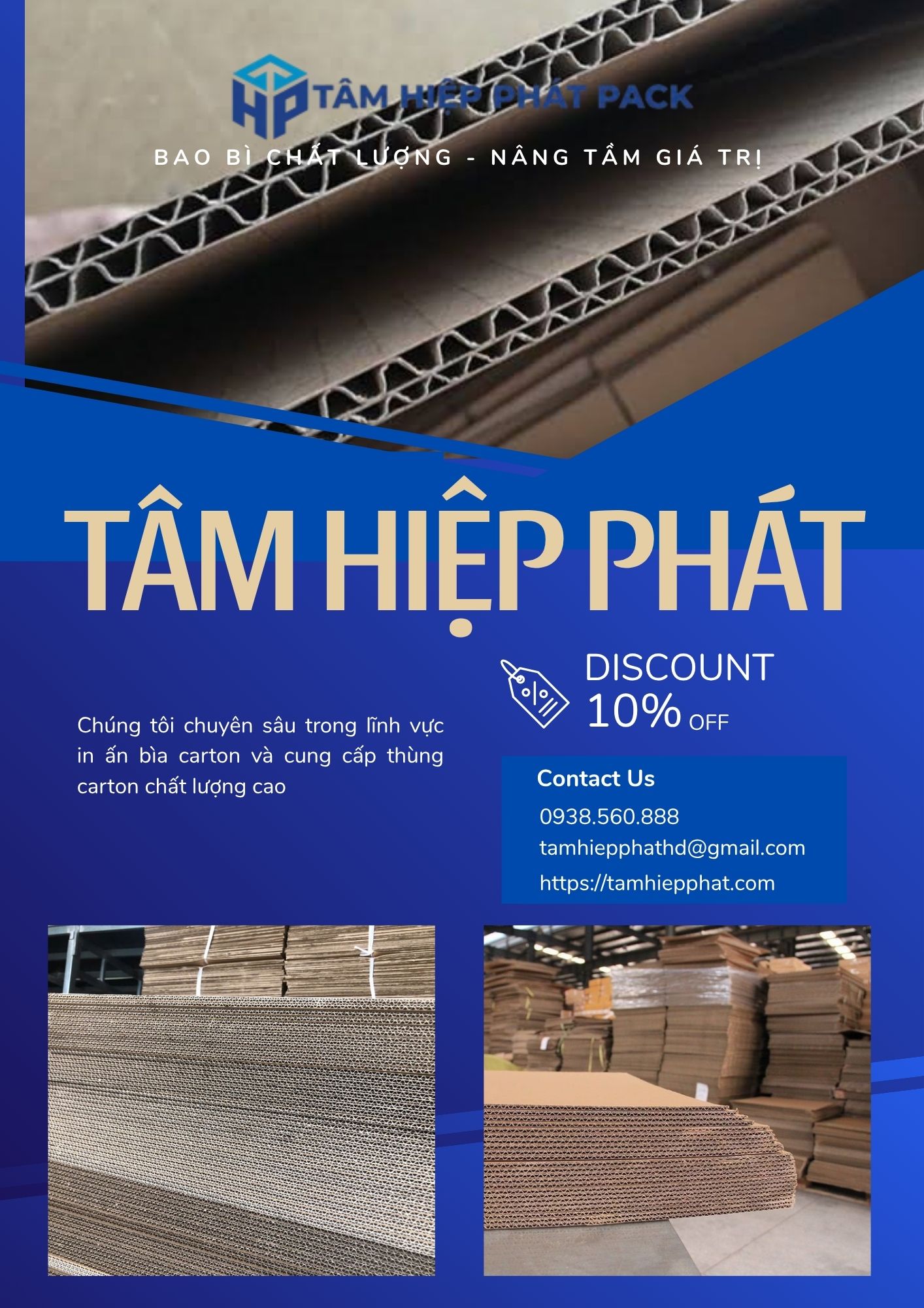 Nhu cầu mua tấm carton 5 lớp chịu lực cho đóng gói hàng hóa ngày càng phổ biến trong các ngành sản xuất, logistics, thương mại điện tử, đồ gỗ và xuất khẩu.