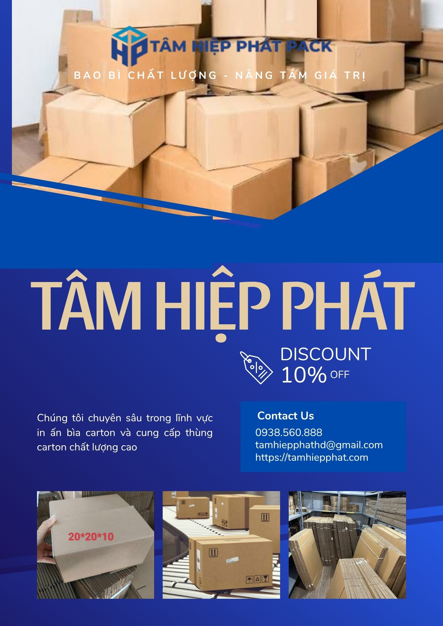 Tâm Hiệp Phát Pack – Đồng hành cùng sự thành công của mọi thương hiệu Mỹ phẩm & Phụ kiện Việt!