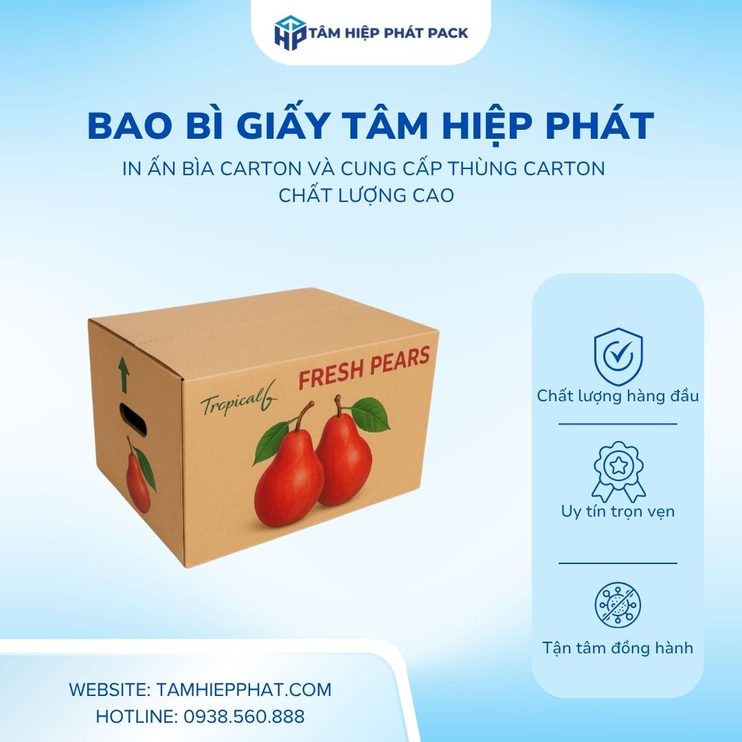Việc lựa chọn đặt làm thùng carton số lượng lớn trực tiếp tại xưởng không chỉ giúp giảm thiểu rủi ro va đập, trầy xước, nứt vỡ trong suốt hành trình trung chuyển liên tỉnh hay xuất khẩu quốc tế mà còn trực tiếp hạ thấp chi phí vận hành.