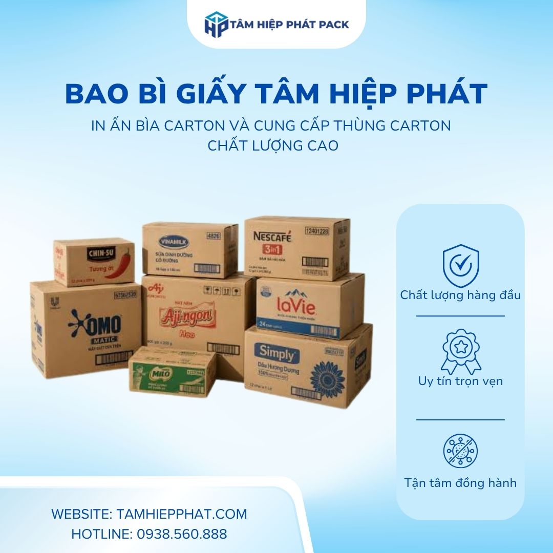 Nhu cầu đặt thùng carton 3 lớp, 5 lớp, 7 lớp số lượng lớn giá tốt đang trở thành ưu tiên hàng đầu của hàng ngàn doanh nghiệp sản xuất, chuỗi bán lẻ, hợp tác xã xuất khẩu và các nhà bán hàng online quy mô lớn.