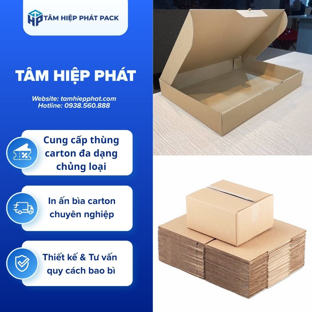 Giữa hàng trăm đơn vị cung cấp phụ liệu đóng gói trên thị trường, Công ty TNHH Bao Bì Giấy TÂM HIỆP PHÁT tự hào là điểm tựa vững chắc của hàng ngàn đối tác bán hàng online nhờ những ưu thế vượt trội